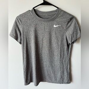 Nike Grey Women’s T-Shirt, small Dri-Fit